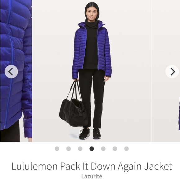 Lululemon Jacket. Pack it Down Jacket. - Picture 5 of 5